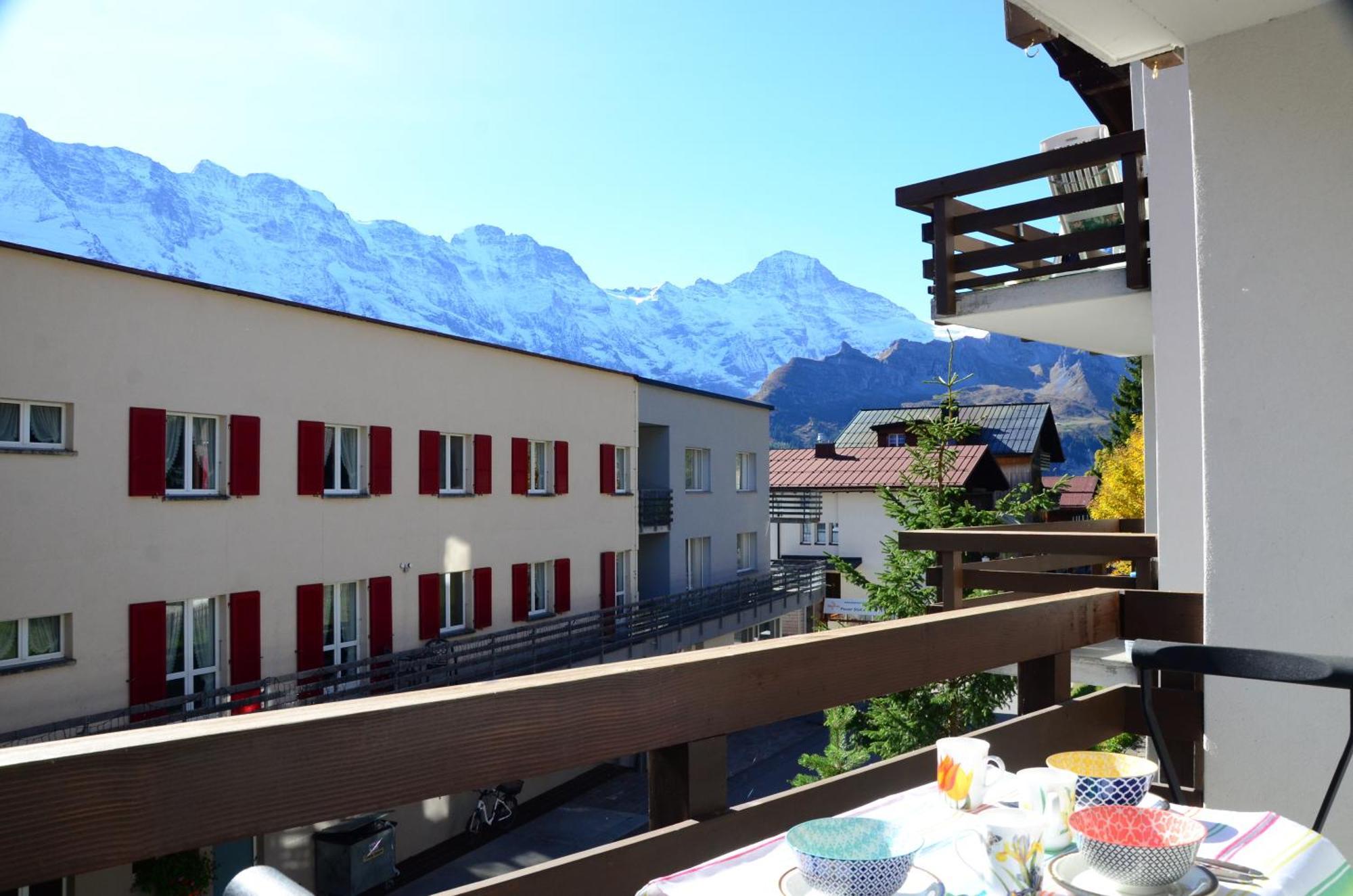 Charming And Cosy Apartment Mürren Eksteriør bilde