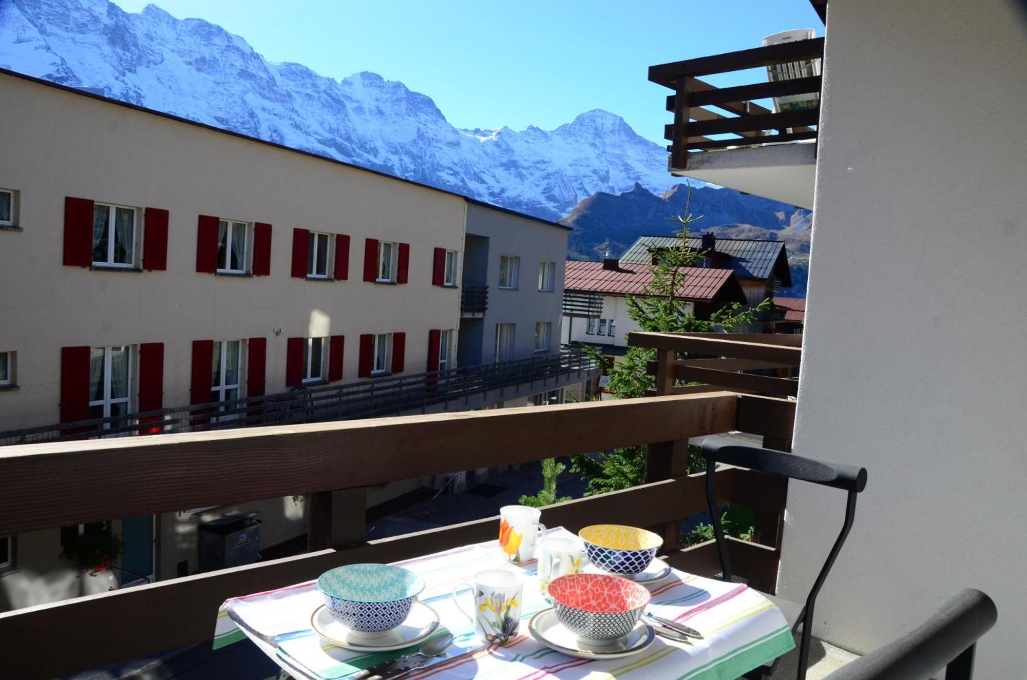 Charming And Cosy Apartment Mürren Eksteriør bilde